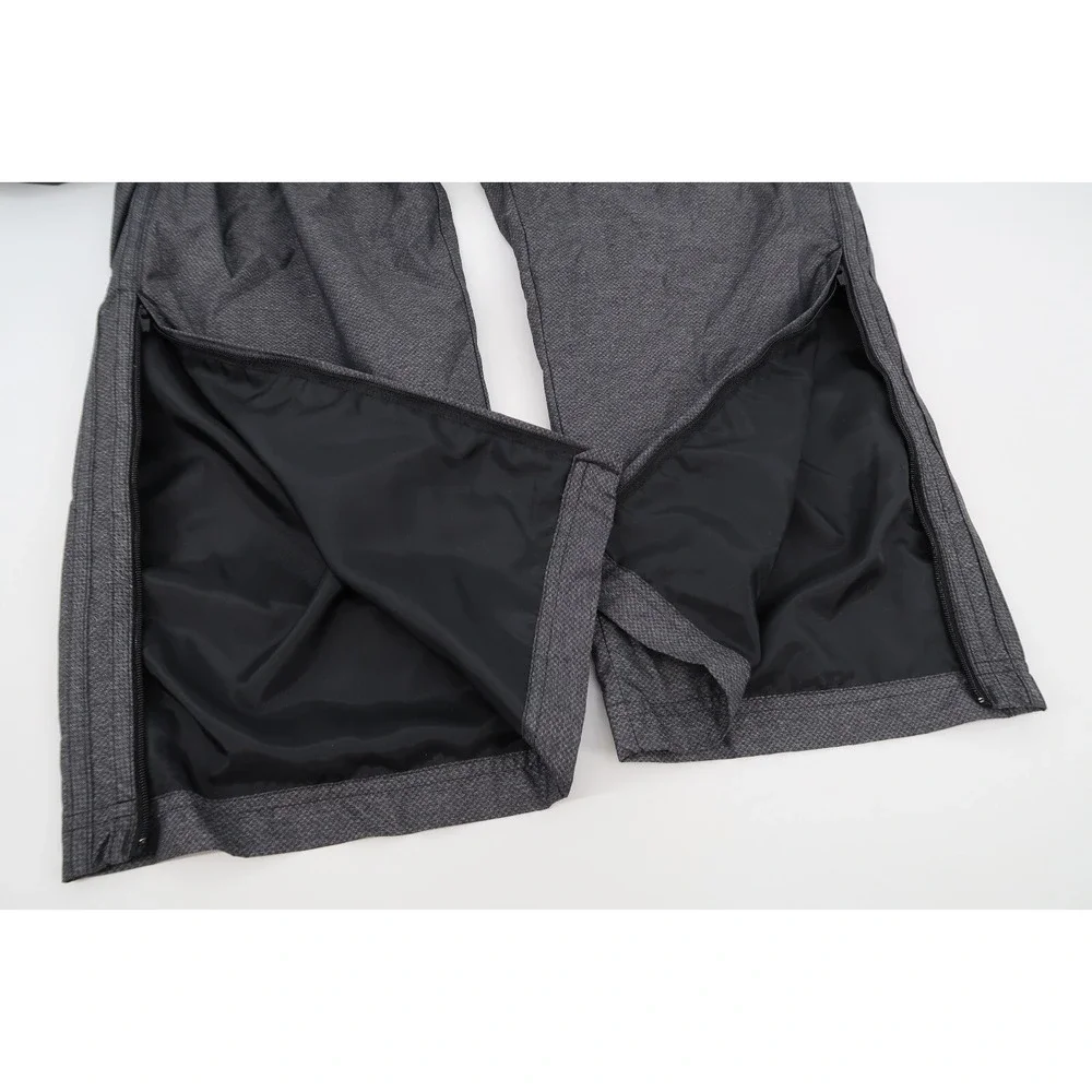Adidas Mens XXL Essentials Woven Pants Black Track Gym Ankle Zip Pant S13984 2XL